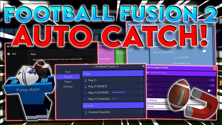 Football Fusion 2 Script GUI Interface